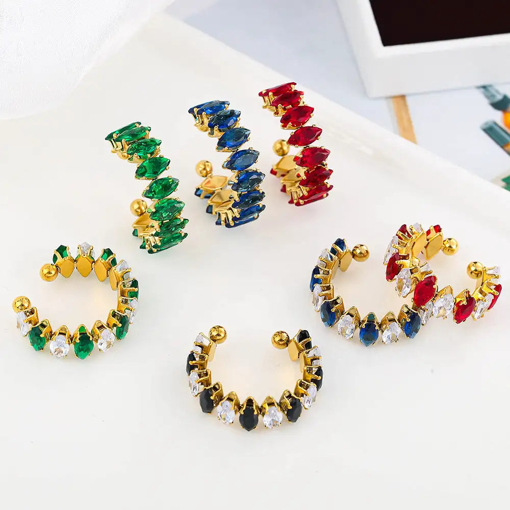 Color Zircon Ins Fashion Ring For Women - Lootquake