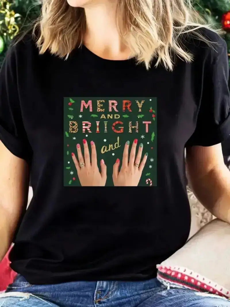 Women's Printed Short Sleeved Shirt - Lootquake