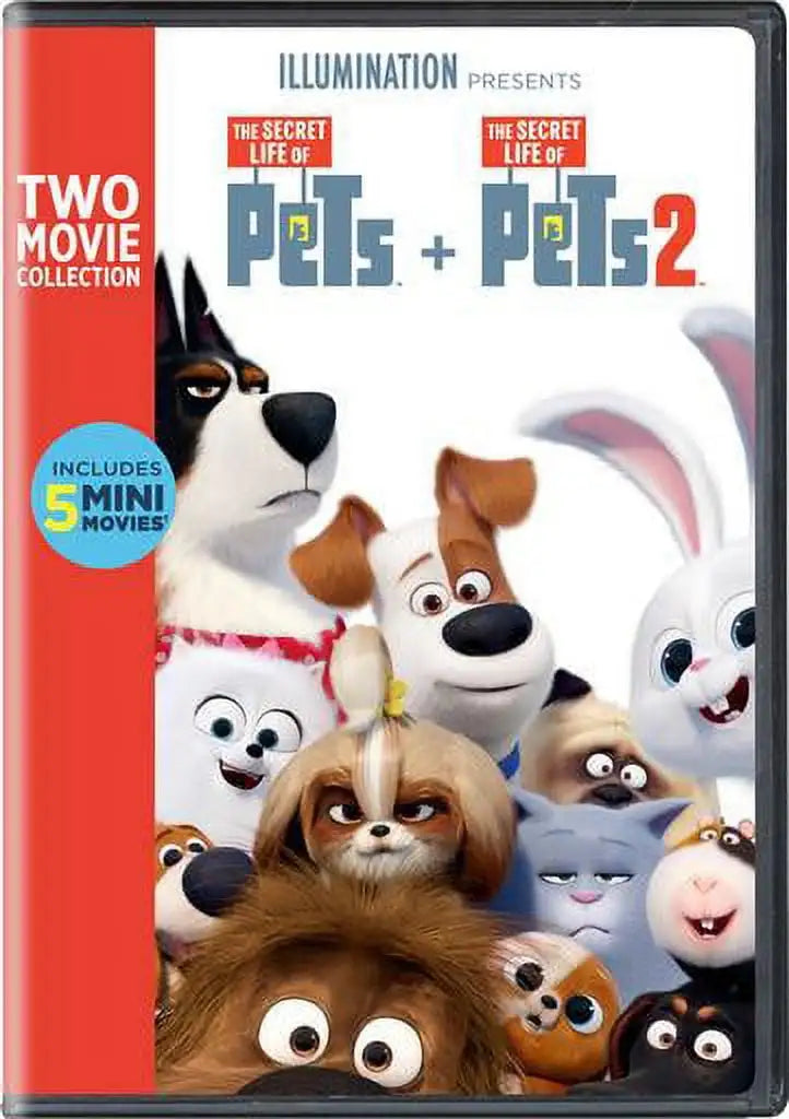 The Secret Life of Pets 2-Movie Collection (DVD) - Lootquake