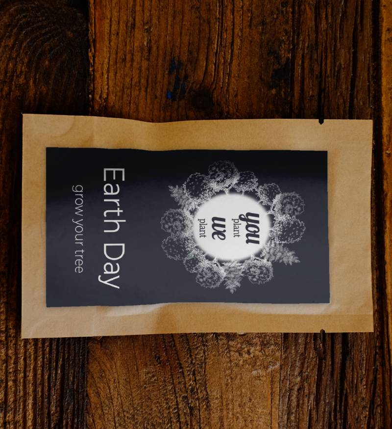 Earth Day Tree Pouch