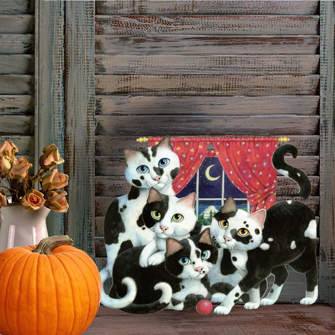 Cookies and Cream Halloween Door Decor by Laura Seeley - Thanksgiving Halloween Decor - 8512053H