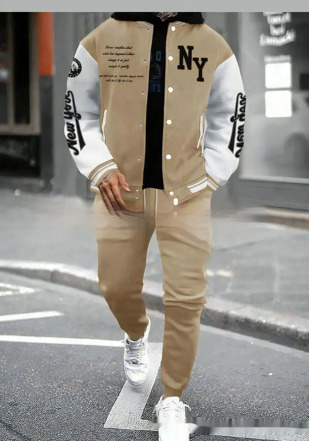 Baseball Uniform Jacket Coat Cardigan - Lootquake