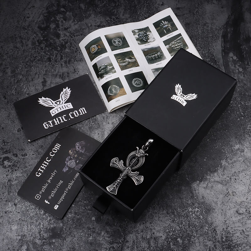 Colgante de acero inoxidable con el Ankh egipcio