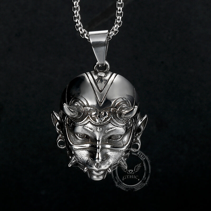 Collar de acero inoxidable Prajna de chica exótica