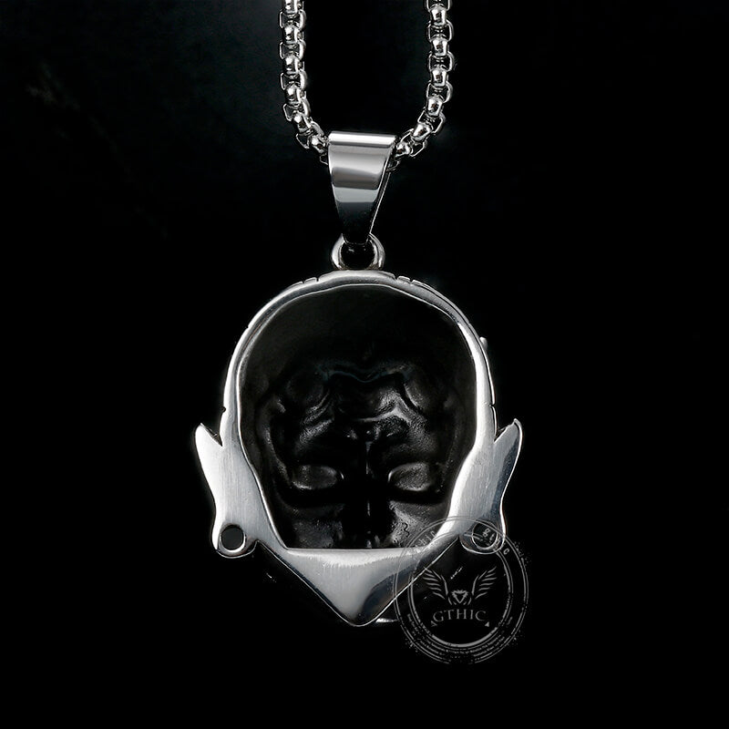 Collar de acero inoxidable Prajna de chica exótica