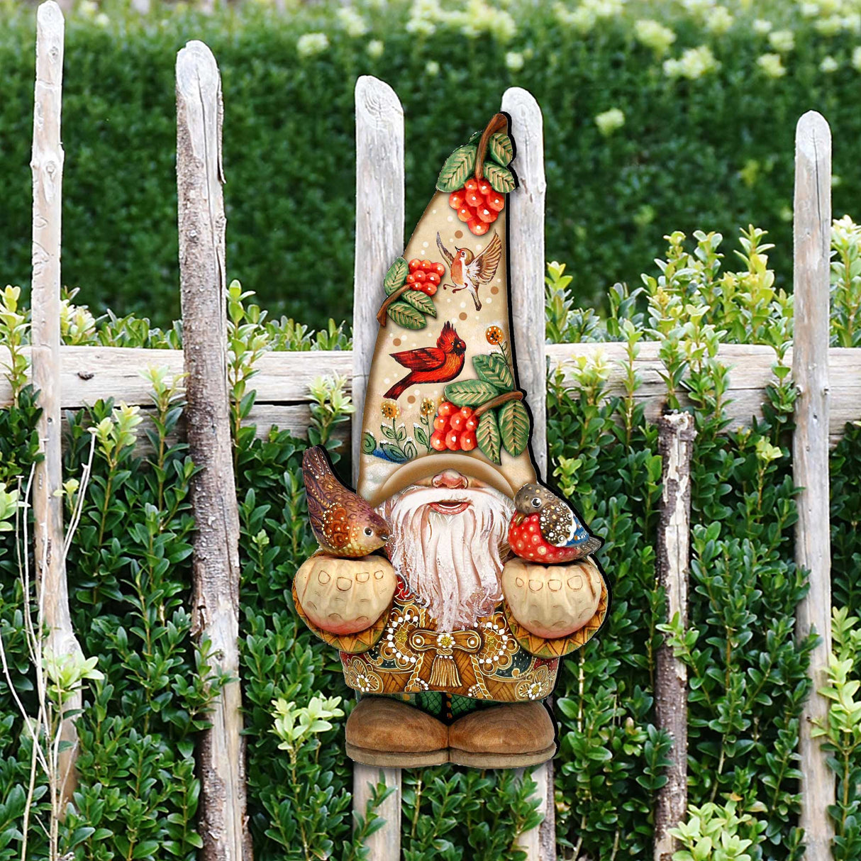 Fall Gnome Halloween Door Decor by G. DeBrekht - Thanksgiving Halloween Decor - 8611013H