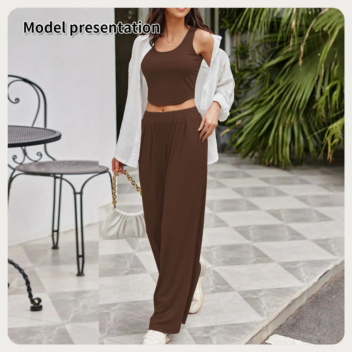 Women's Fashion Simple Solid Color Suit - Lootquake