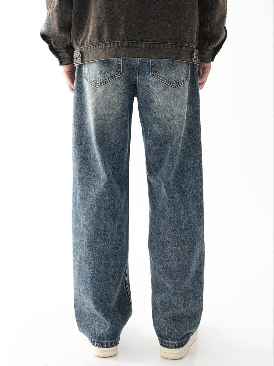 American High Street Vintage Jeans Men's Autumn - Lootquake