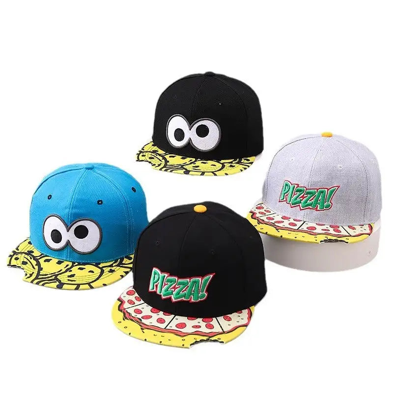Flat Brim Missing Corner Snack Baseball Cap Personality Male And Female Adult Sun-proof Sports Hat - Lootquake