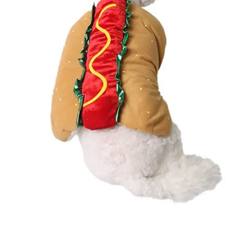 Pet Dog and Cat Costume, Cute Hot Dog Sandwich Costume, Funny Hot Dog Clothes, Cat Costume - Lootquake