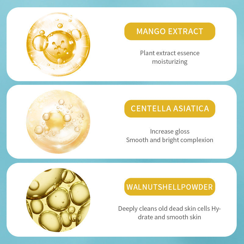 Fruit Bath Salt Scrub Cream Exfoliating Body Care - Lootquake