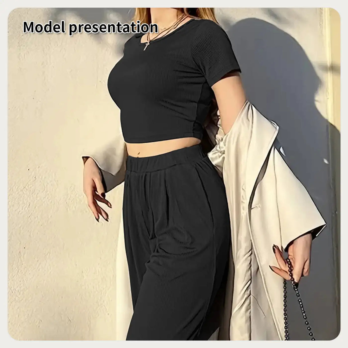 Women's Fashion Simple Solid Color Suit - Lootquake