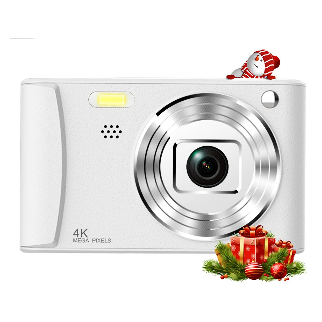 Digital Zoom1080P HD Digital Camera - 2.4" Rechargeable Camera, 800mAh, Equipped With A 32GB SD Card, Support For Vlog, Selfie, Photography, Video Recording, Webcam, Digital Camera Suitable For Beginners/Youngest, Perfect Gif