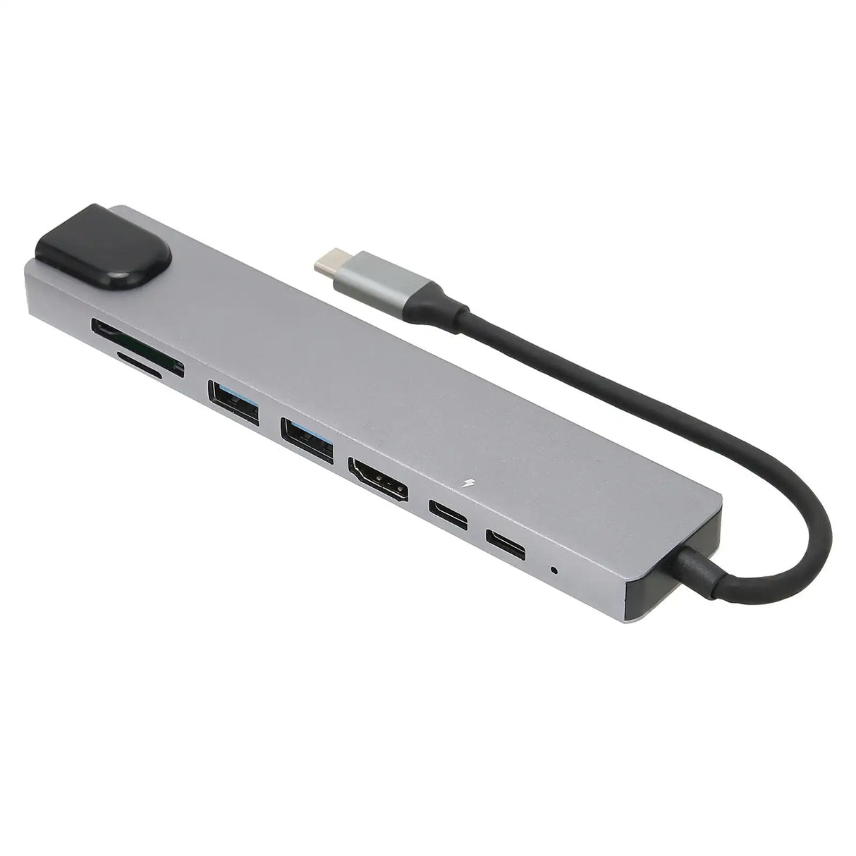 Docking Hub 8 in 1 Type‑C to High‑Definition Multimedia Interface USB PD Expansion Dock for Transfer Data - Lootquake