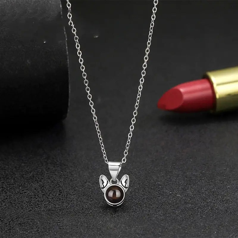 925 Silver Personalized Cute Cat Necklace For Women - Lootquake