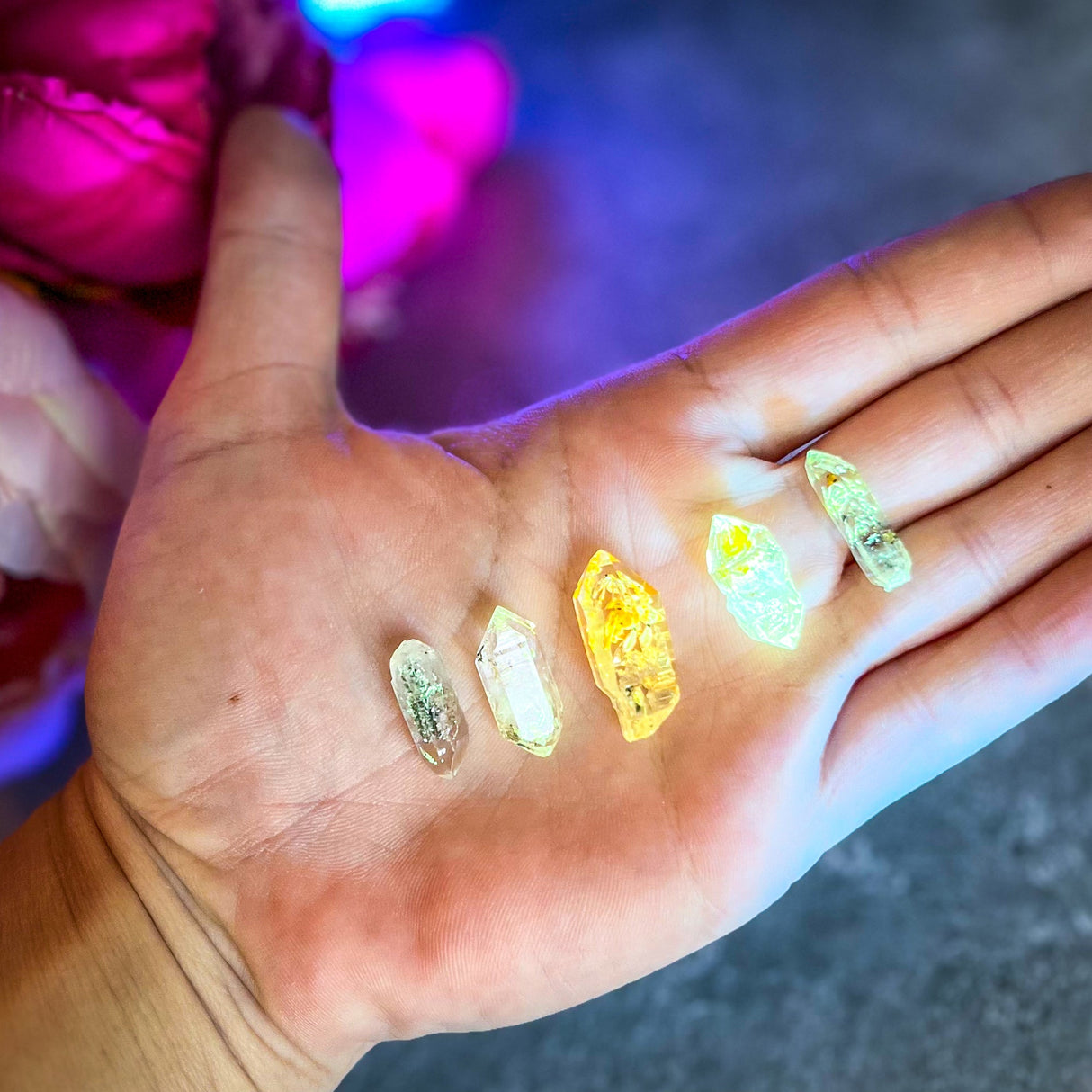 Firefly Petroleum Quartz Specimens from Madagascar