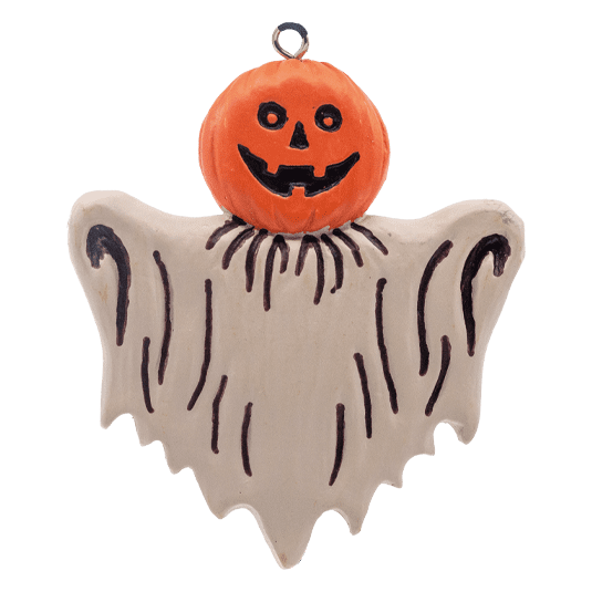 Calabaza fantasma plana