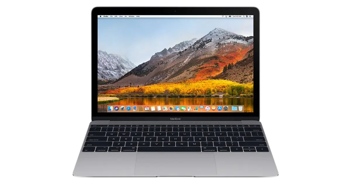 Apple MacBook 12in Laptop w/ Retina Display 1.2GHz Core M (MJY42LL/A) 8GB Memory 512GB Solid State Drive Space Gray (Space Gray)(Renewed) - Lootquake