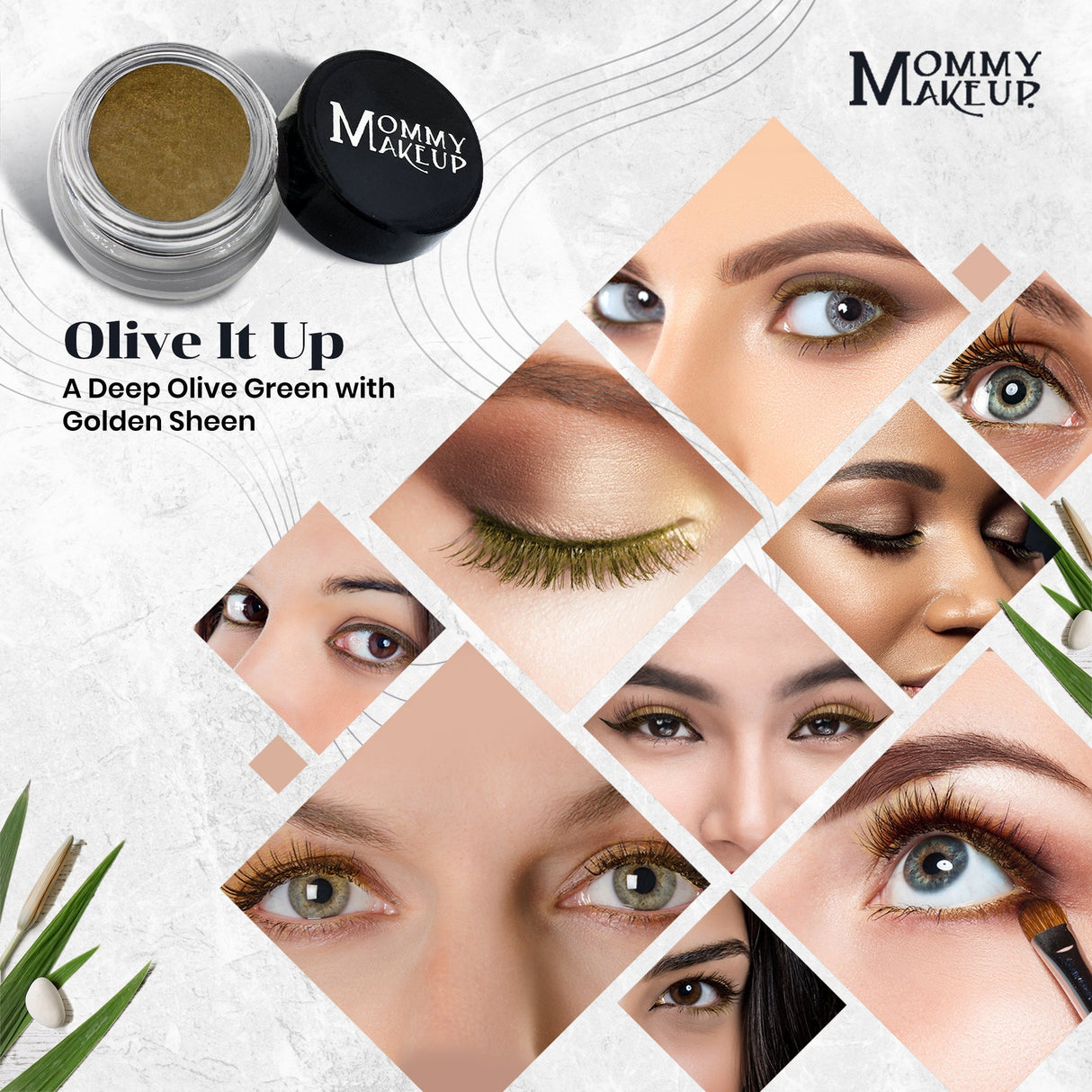 Olive It Up Stay Put Waterproof Gel Eyeliner w/ Micropigments