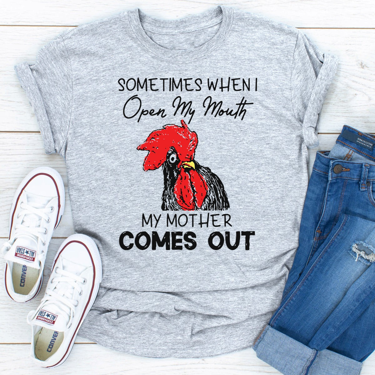 Sometimes When I Open My Mouth T-Shirt-10