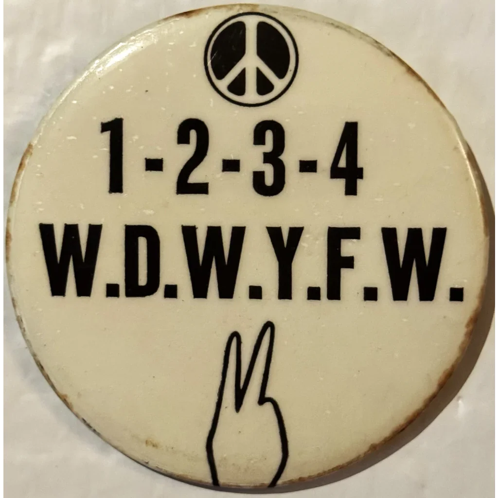 Groovy 60s Vietnam War Peace Pins Blast from the Past