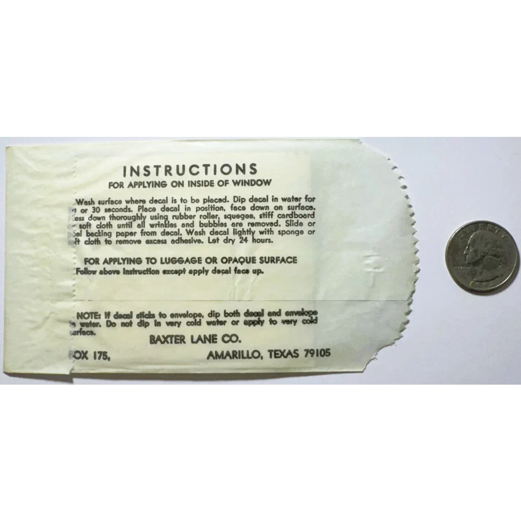 Groovy Vintage 1960s Adults at Play Decal Mid Century NOS Americana