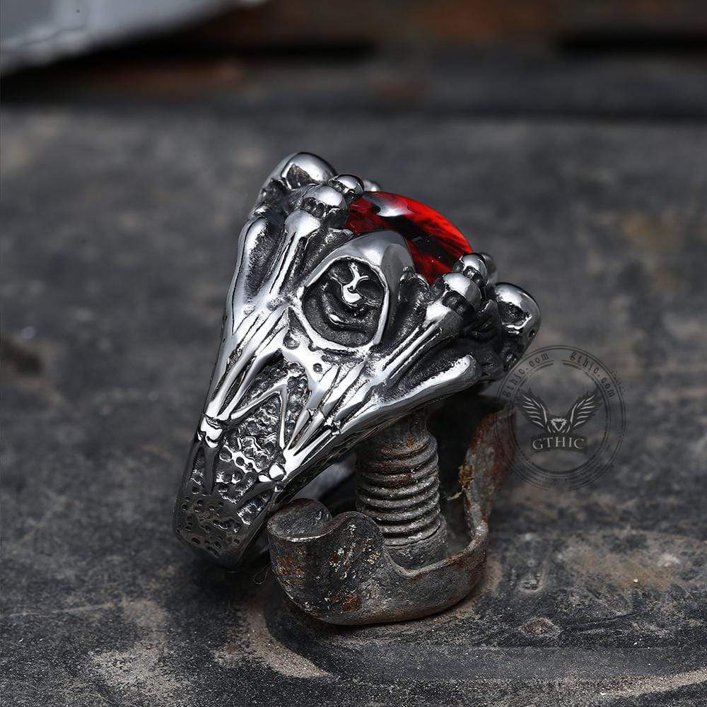 Anillo de acero inoxidable Ojo de Sauron