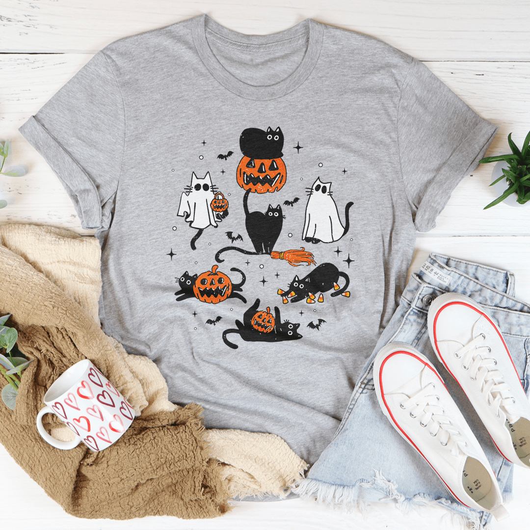 Halloween Cats Tee