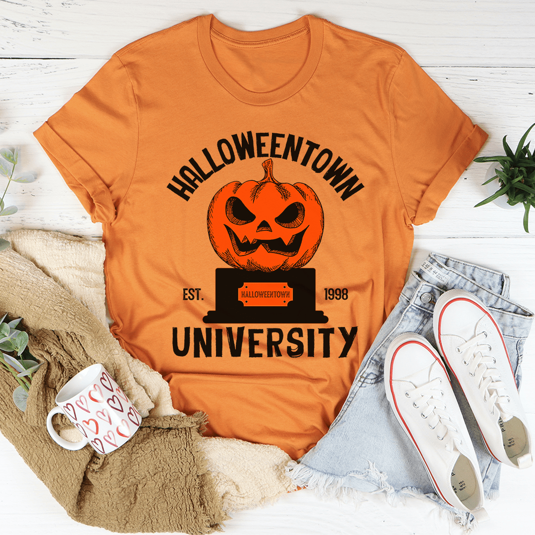 Camiseta universitaria de Halloween
