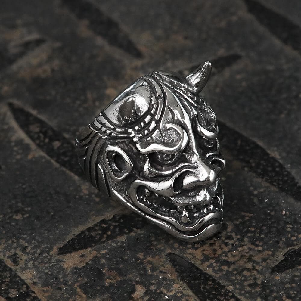Demon Oni Stainless Steel Ring