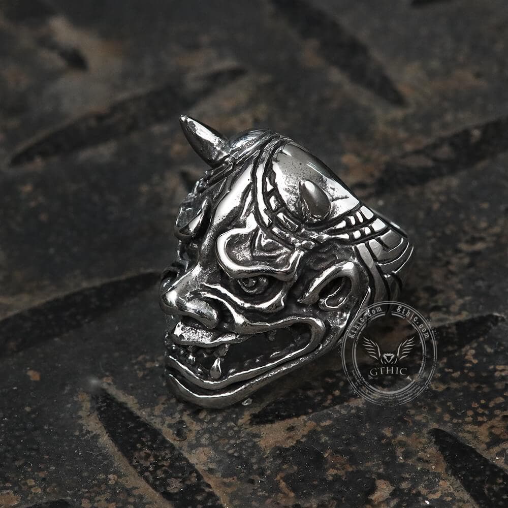 Demon Oni Stainless Steel Ring