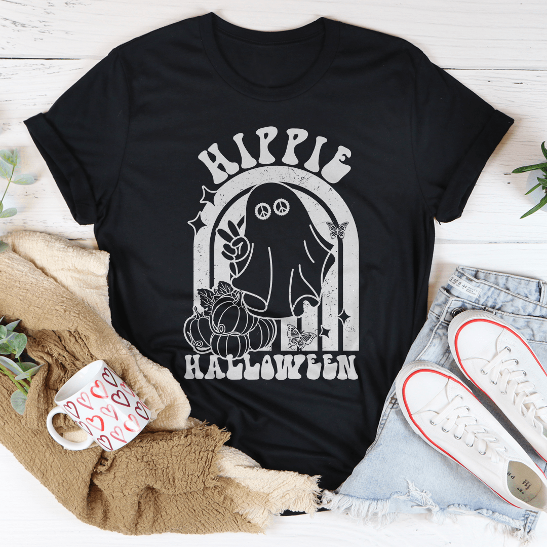 Camiseta hippie de Halloween