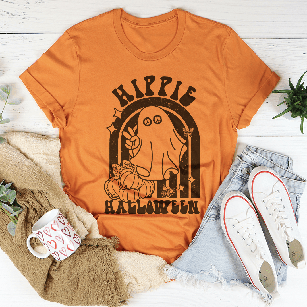 Camiseta hippie de Halloween
