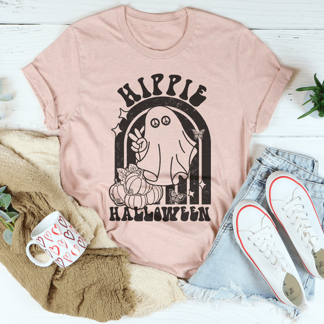Camiseta hippie de Halloween