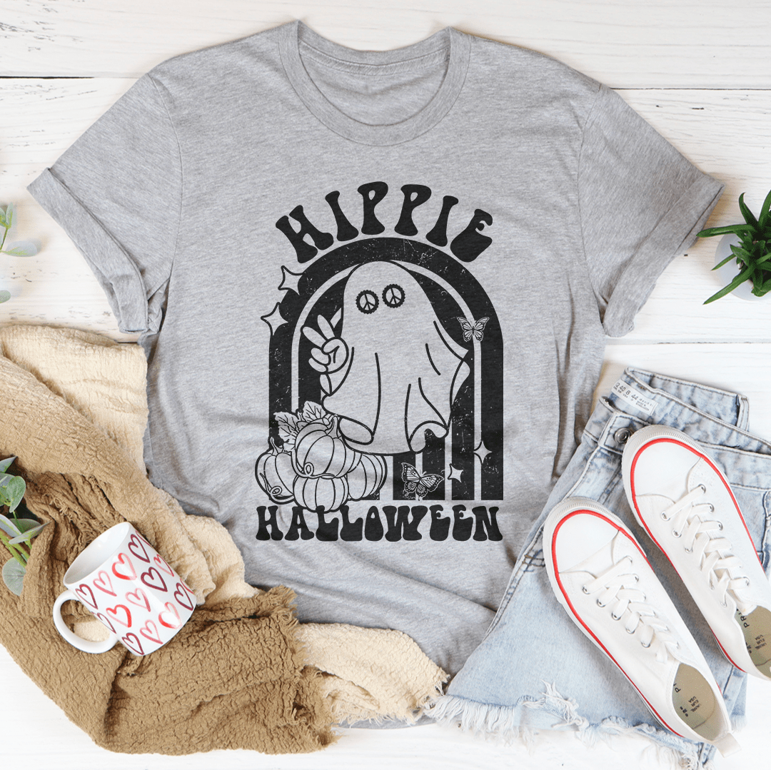 Camiseta hippie de Halloween