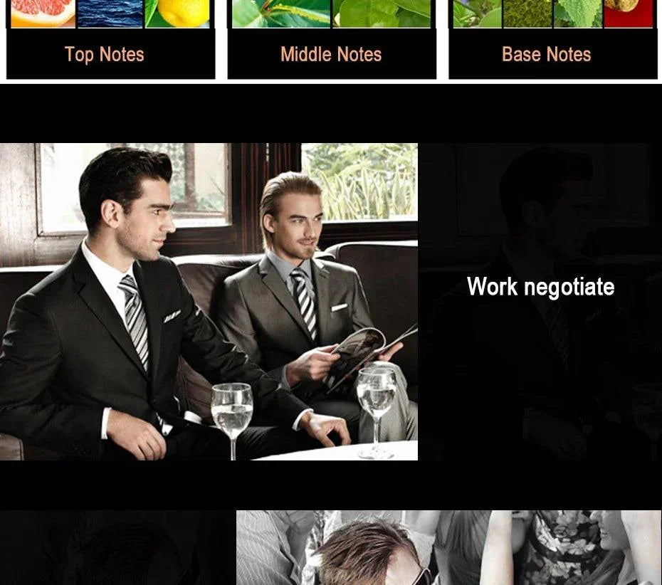 Confident Gentleman Cologne - Fresh Temptation Atomizer for Men - Elevate Your Presence with Every Spray