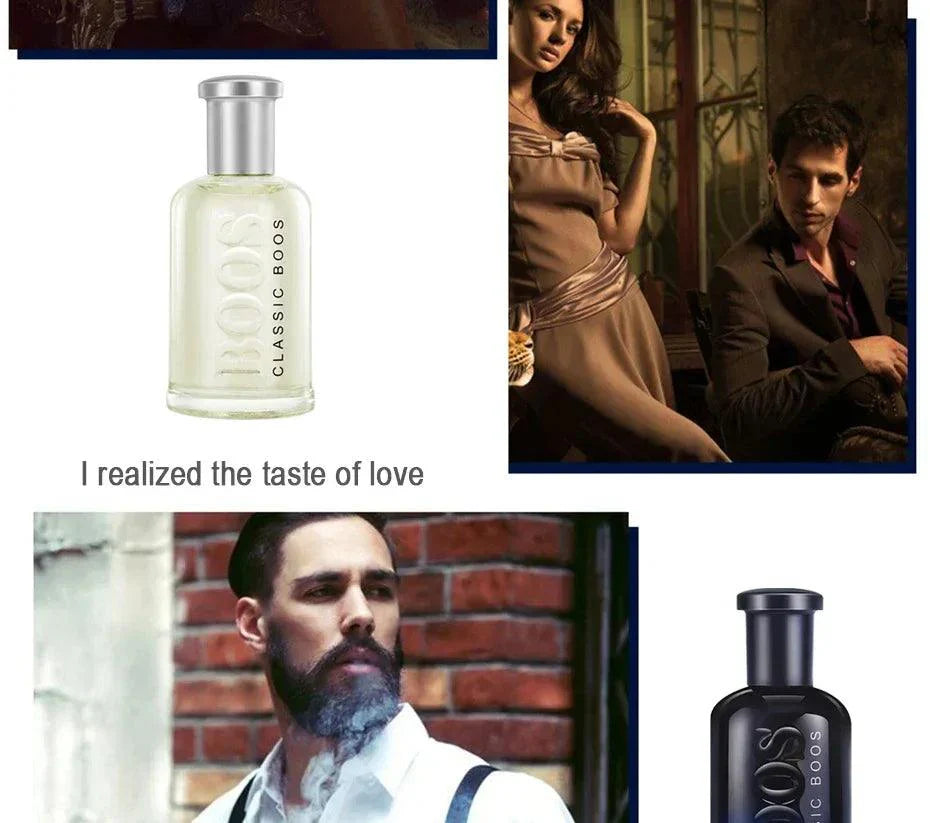 Confident Gentleman Cologne - Fresh Temptation Atomizer for Men - Elevate Your Presence with Every Spray