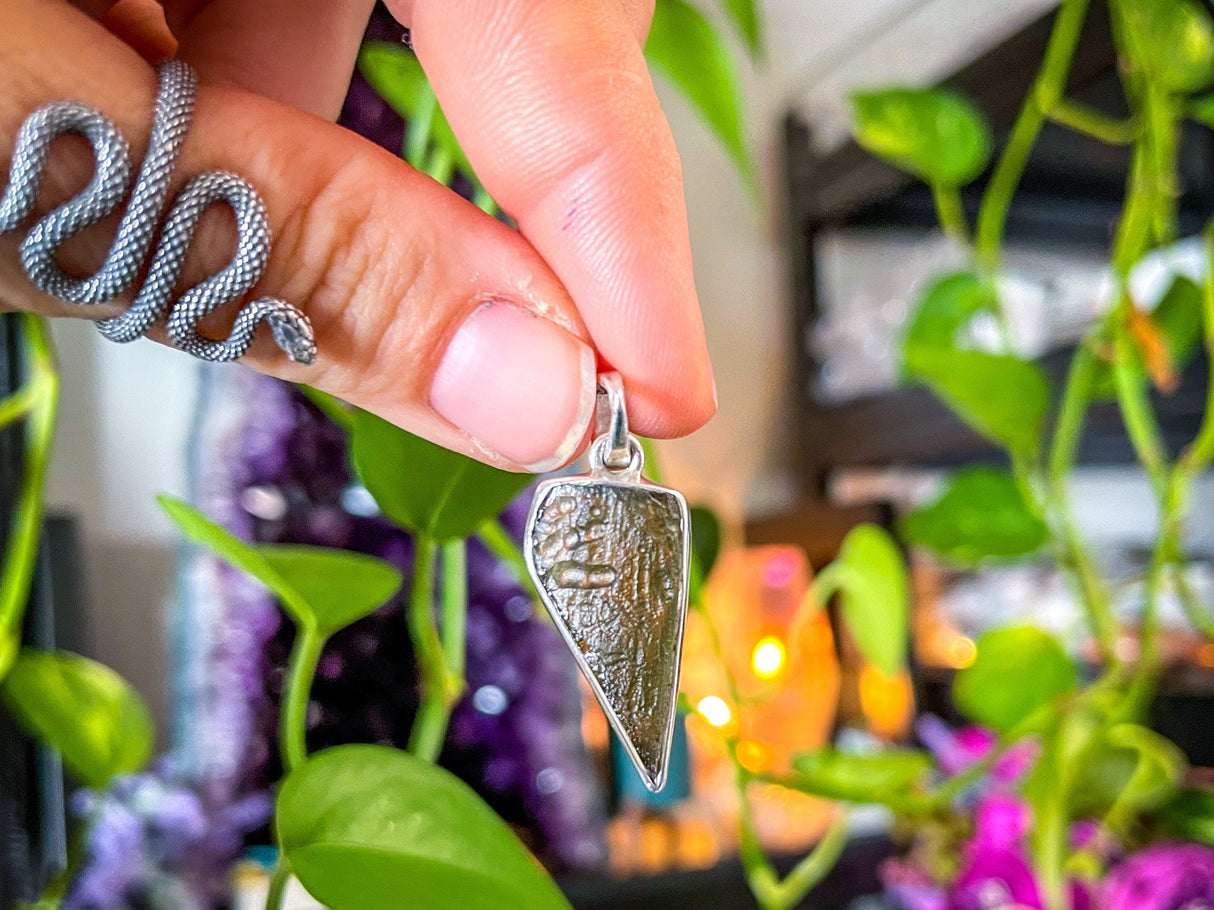 REAL Moldavite Pendant