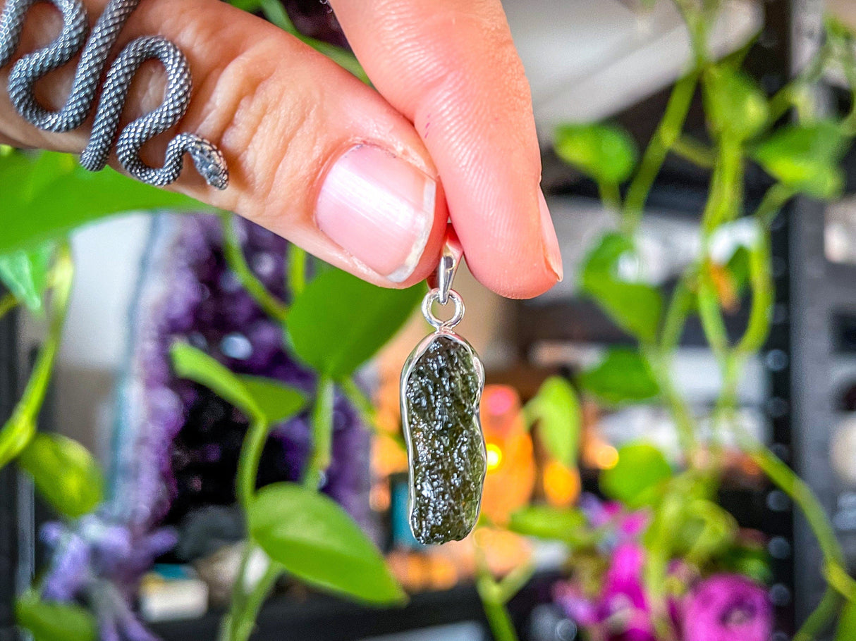 REAL Moldavite Pendant