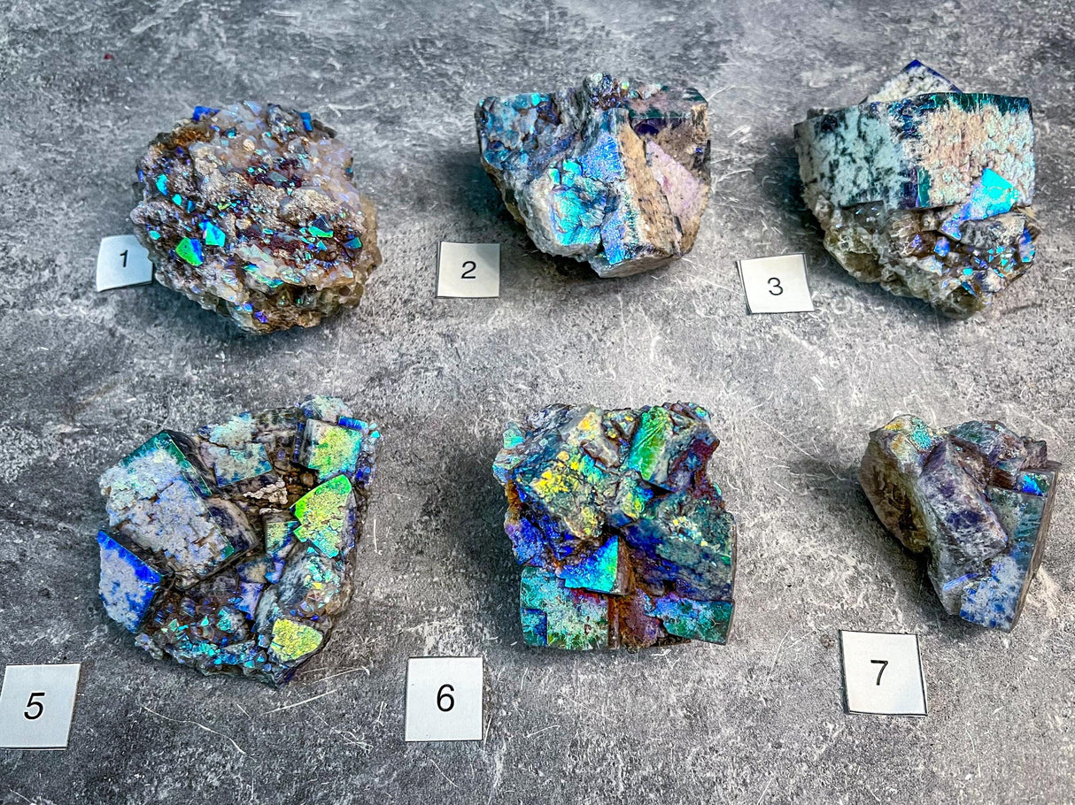 AURA Fluorite crystal