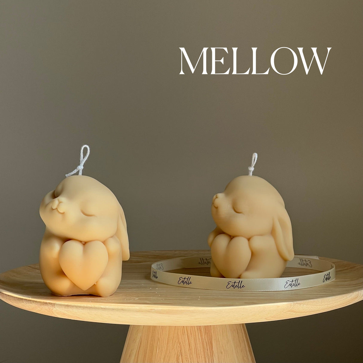 Linda vela de conejito