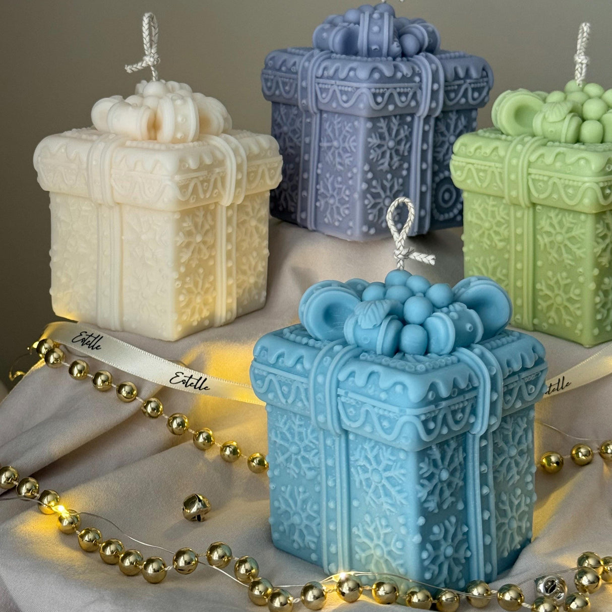 Christmas Gift Box Candle