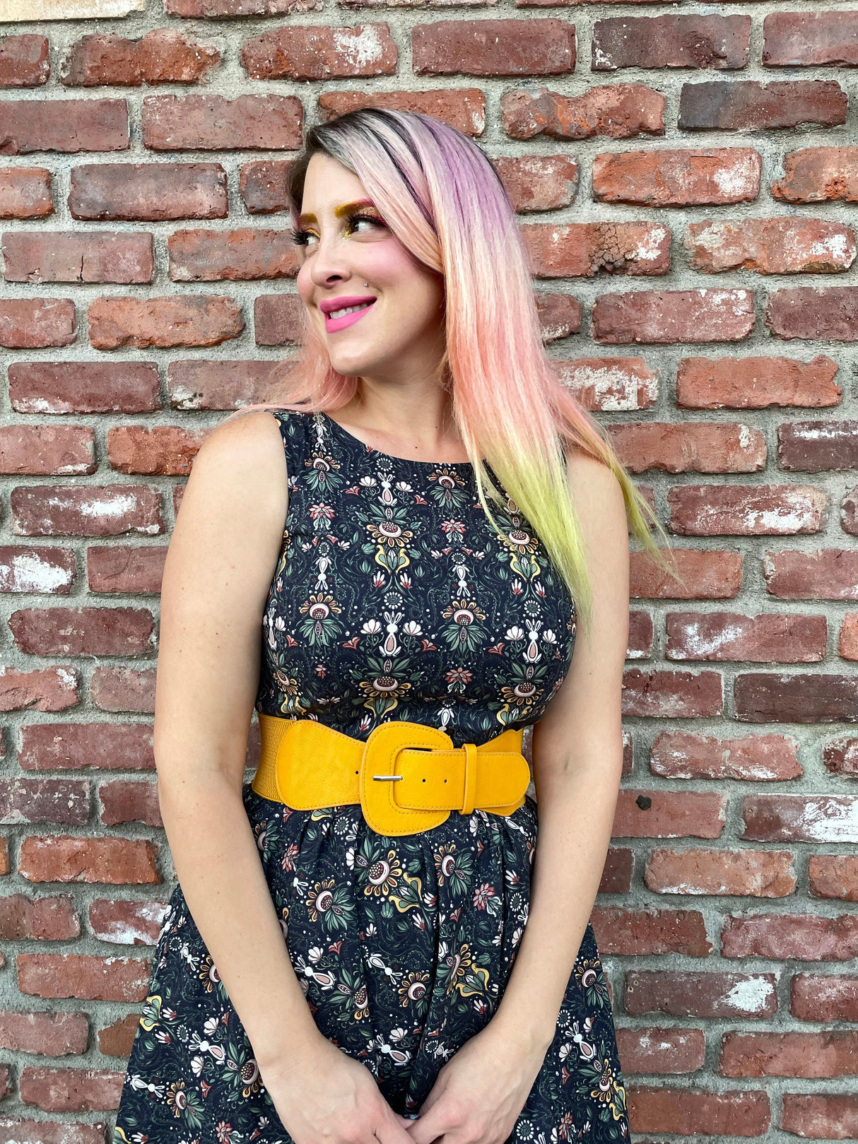 Vestido midi de conejo blanco