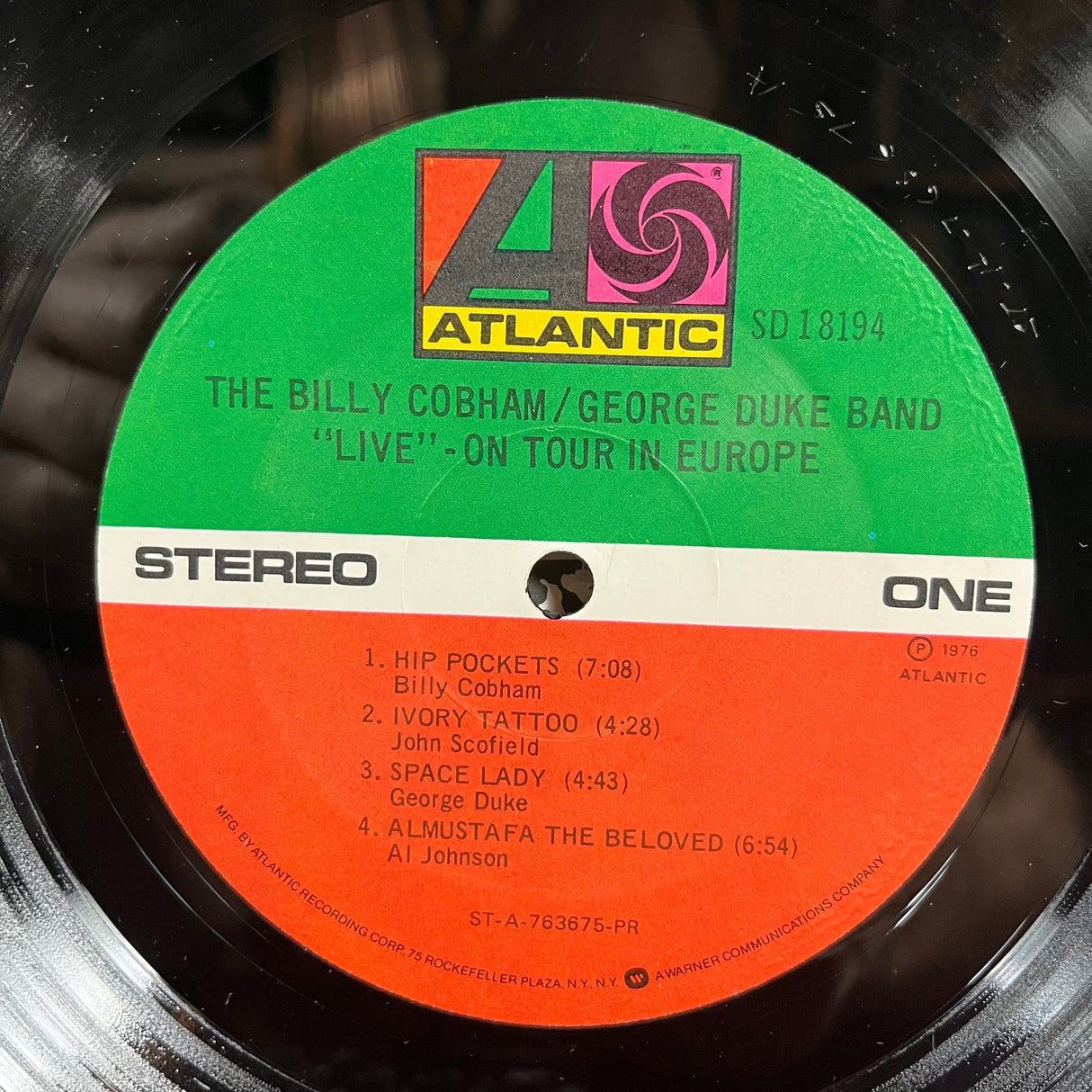 "Live" On Tour In Europe (LP) | Excellent (EX)