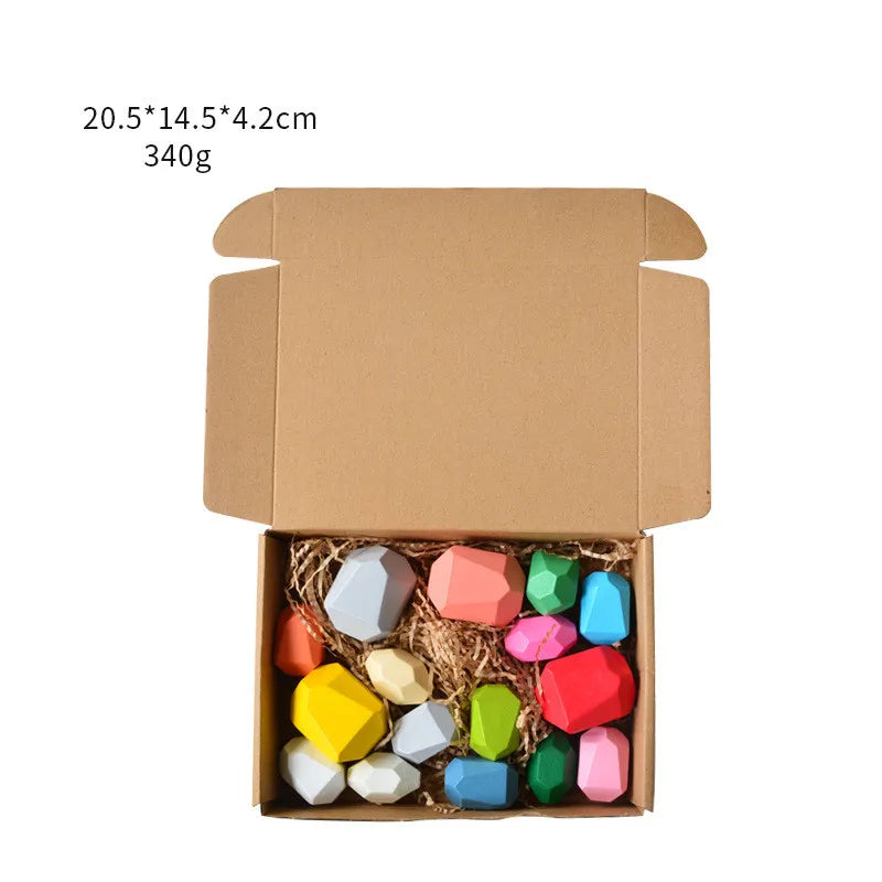 Children's colorful Jagged Stone Toys - Lootquake