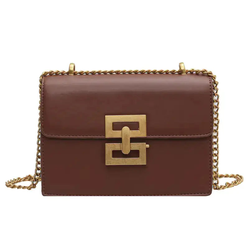 Retro European American Handbags with Chain Detail - Lootquake