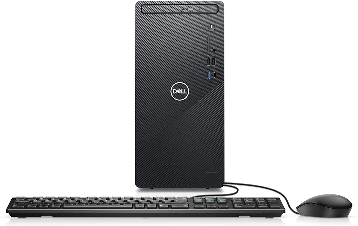 Dell Inspiron Desktop 3880 10th Gen Intel i3 10100 8GB RAM 256GB SSD DVD+/-RW Windows 10 Home - Lootquake