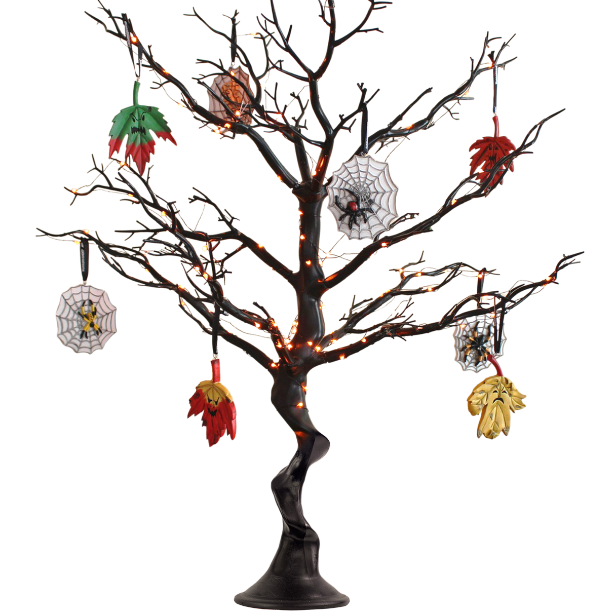 Paquete de árboles de otoño aterradores