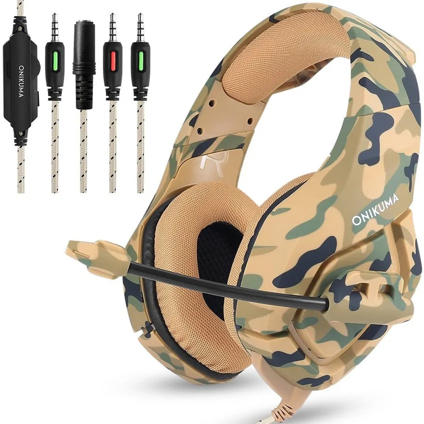 Camouflage Gaming Headphones - Lootquake