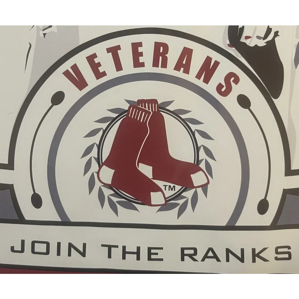 Rare Boston Red Sox 2008 MLB Dunkin Poster with Legendary Players